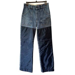 Orvis Women's Vintage Coated Denim Utility Field Pants Blue